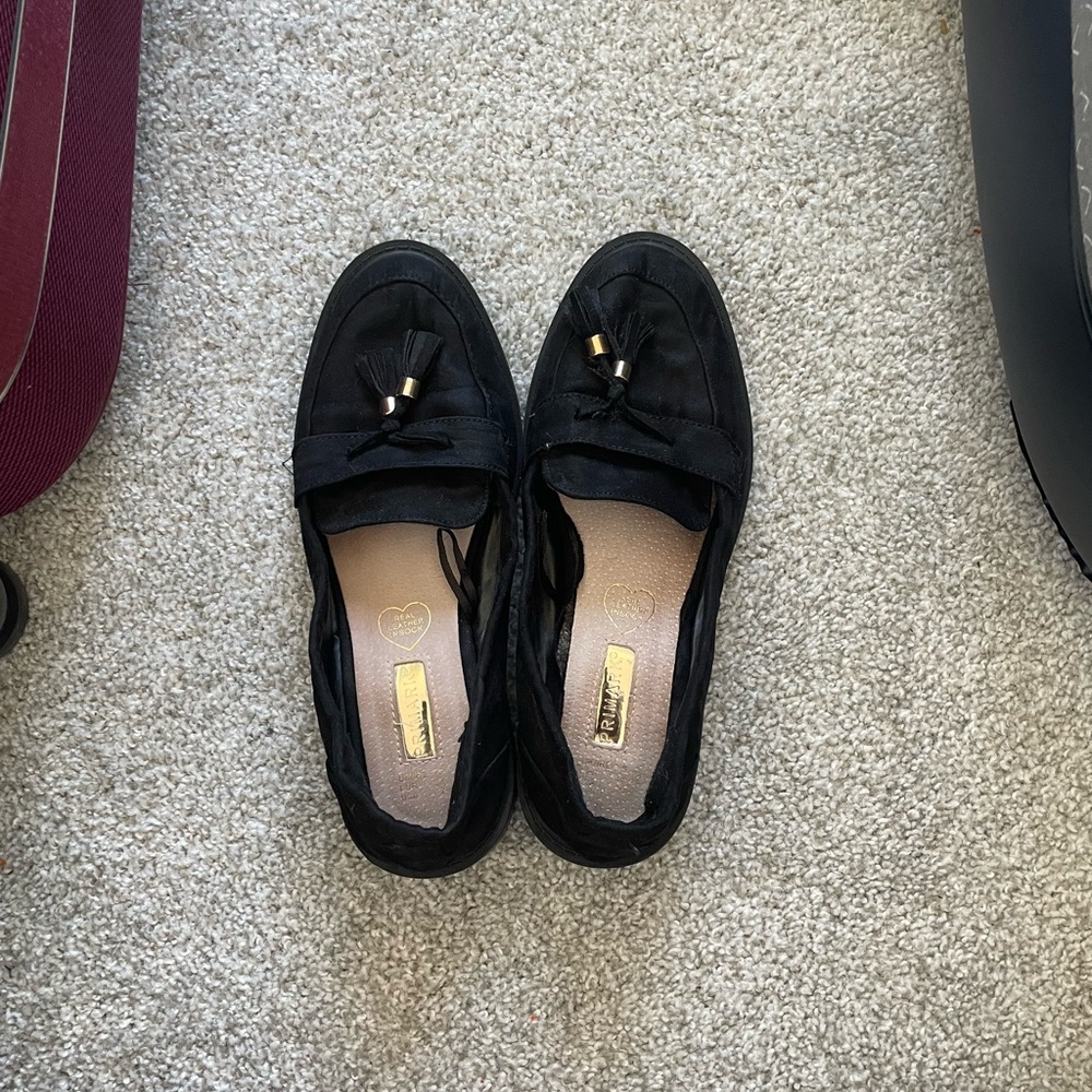 Suede shoes